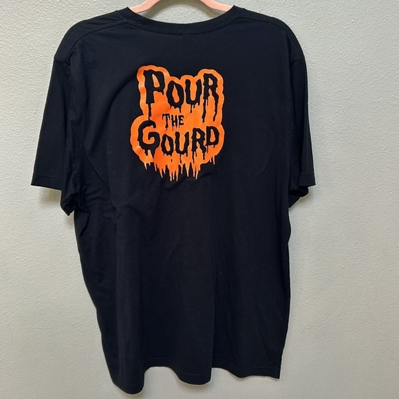 Elysian Brewing Jack O Lantern Pumpkin Halloween Tee, Pour the Gourd, size 2XL - Picture 5 of 6
